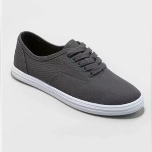 NWT Universal Thread™ Women's Lunea Lace-Up Sneakers Charcoal Gray Size 6